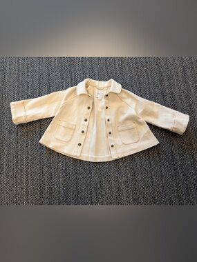 Janie and Jack Cream Toddler Jacket